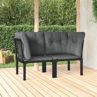 Two seater outdoor discount lounge